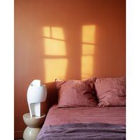 DCWédtions Grande B Tischlampe Gips/ Aluminium