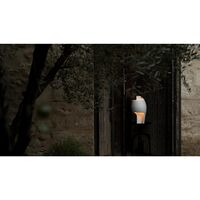 DCWédtions Grande B Tischlampe Gips/ Aluminium