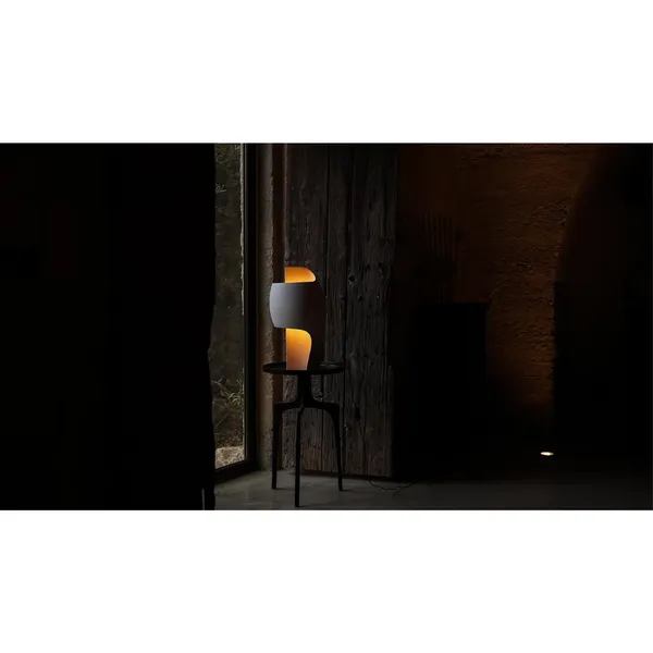 DCWédtions Grande B Table Lamp Gypsum/ Aluminum