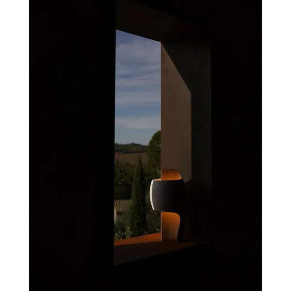 DCWédtions Grande B Table Lamp Gypsum/ Aluminum