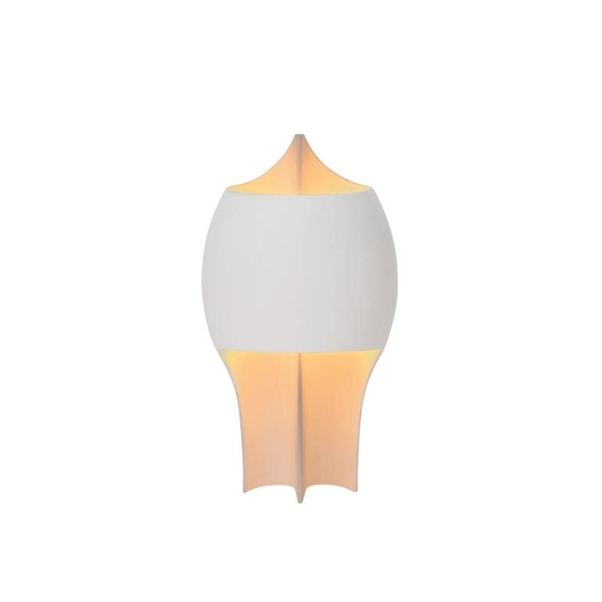 DCWédtions Grande B Tischlampe Gips/ Aluminium