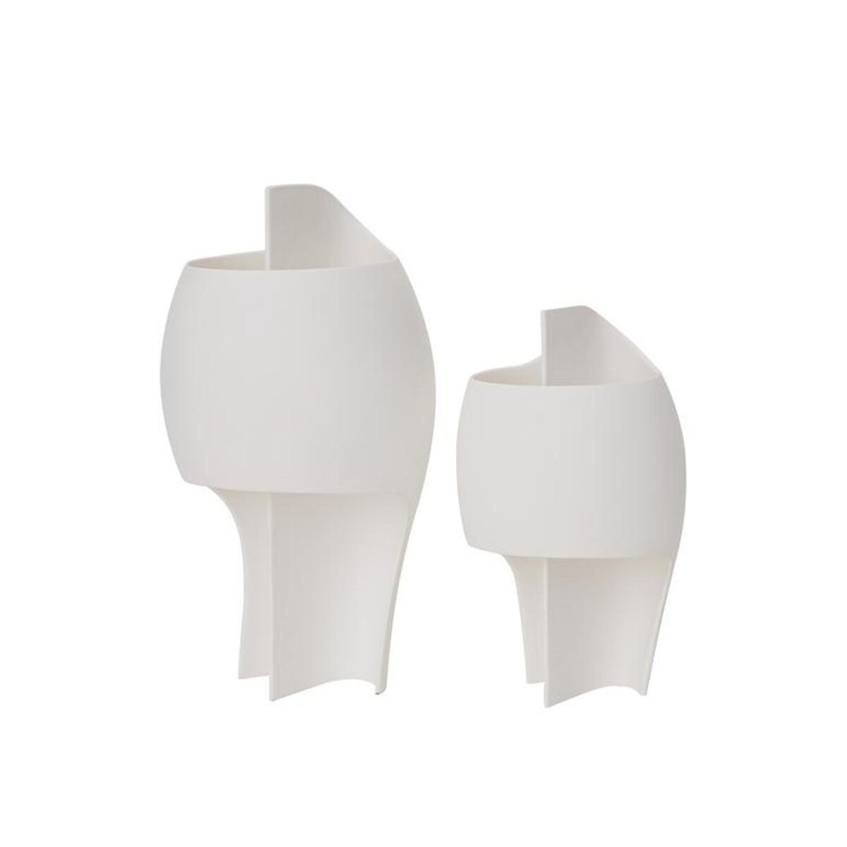 DCWédtions Grande B Tischlampe Gips/ Aluminium