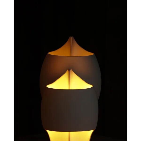 DCWédtions Grande B Table Lamp Gypsum/ Aluminum