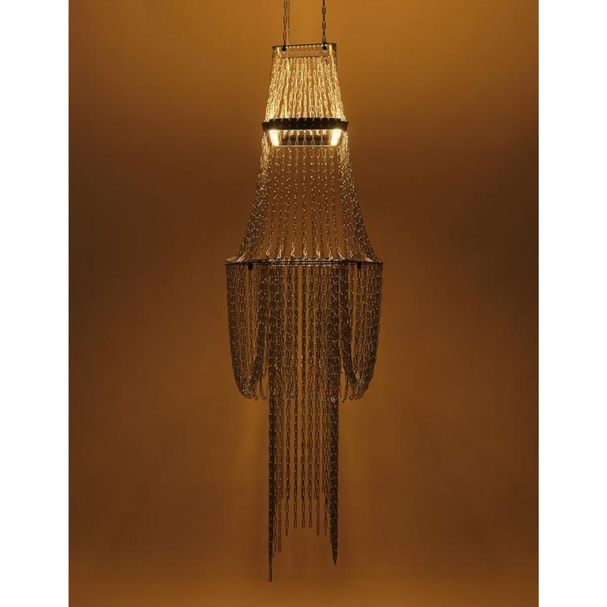 DCWédtions Lampe C Pendel Rustfri Stål/Sort