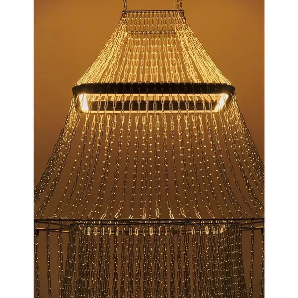 DCWédtions Lampe C Pendelleuchte Edelstahl/ Schwarz