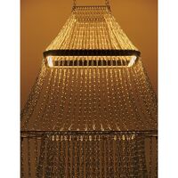 DCWédtions Lampe C Pendel Rustfri Stål/Sort
