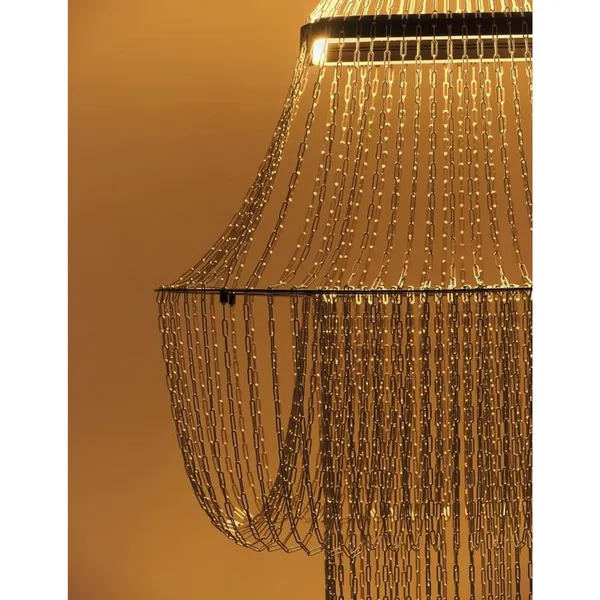 DCWédtions Lampe C Pendelleuchte Edelstahl/ Schwarz