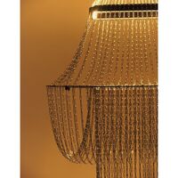 DCWédtions Lampe C Pendel Rustfri Stål/Sort