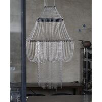 DCWédtions Lampe C Pendel Rustfri Stål/Sort