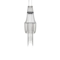 DCWédtions Lampe C Pendel Rustfri Stål/Sort