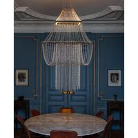 DCWédtions Lampe C Pendel Rustfri Stål/Sort