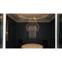 DCWédtions Lampe C Pendel Rustfri Stål/Sort