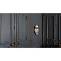 DCWédtions Lamp C Vegglampe Rustfritt Stål/ Sort