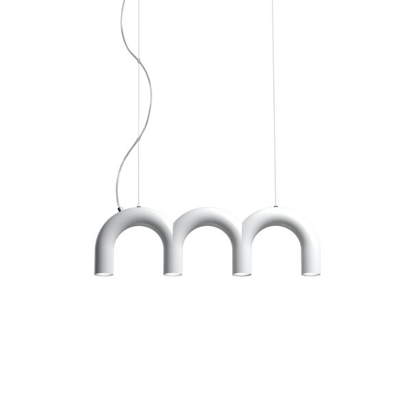 Arch Triplette Pendel Hvid