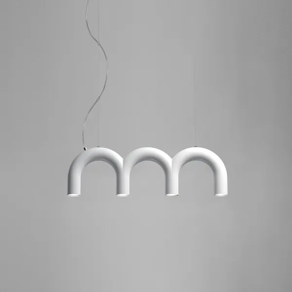 Arch Triplette Hanglamp Wit