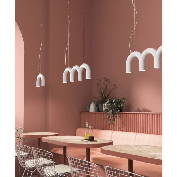 Arch Triplette Hanglamp Wit