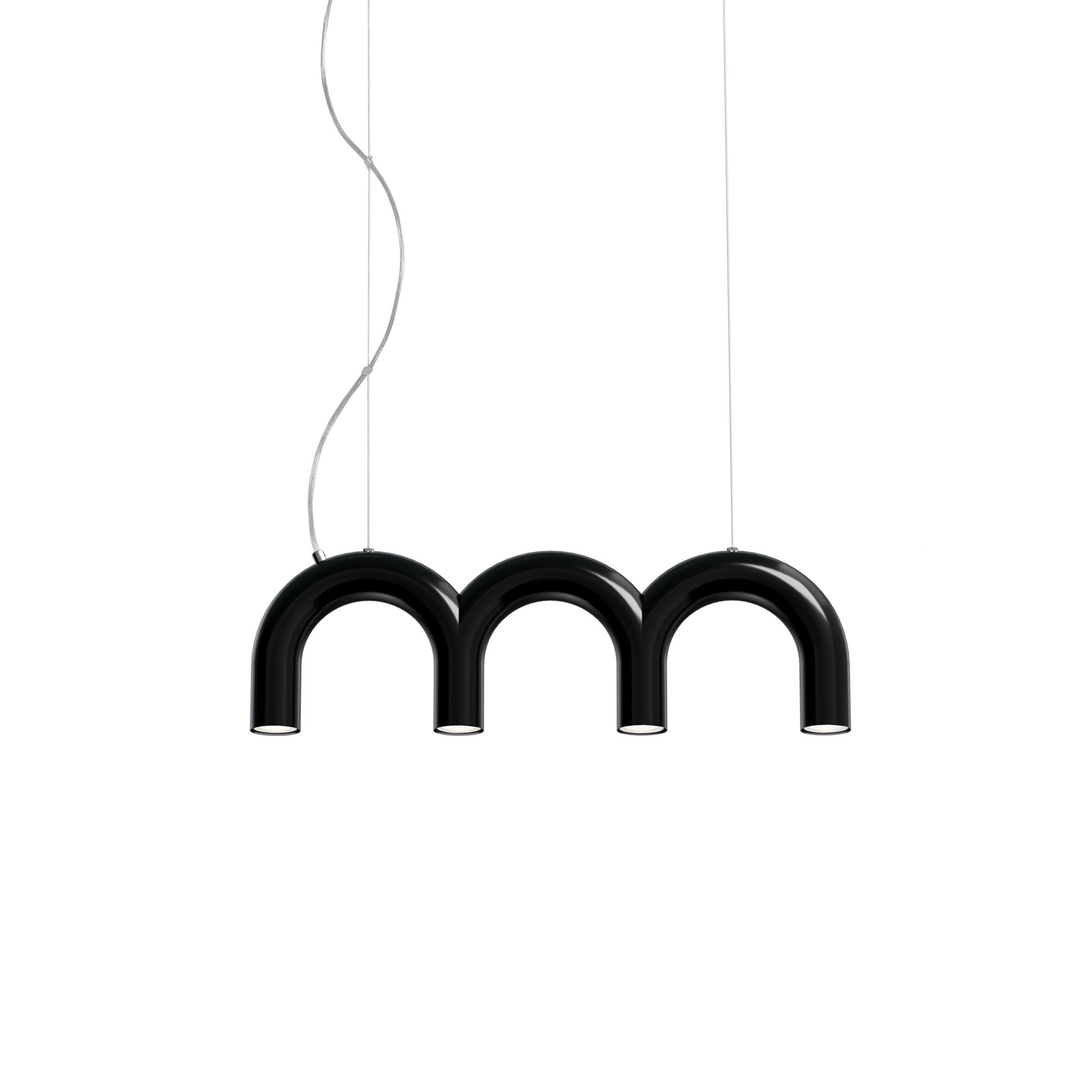 Arch Triplette Taklampa Svart