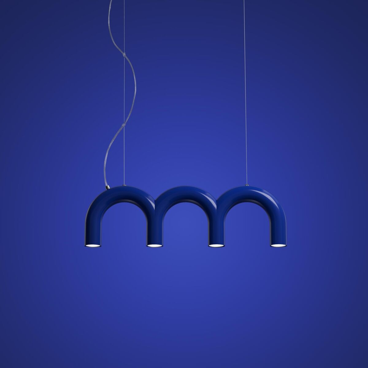 Arch Triplette Hanglamp Blauw