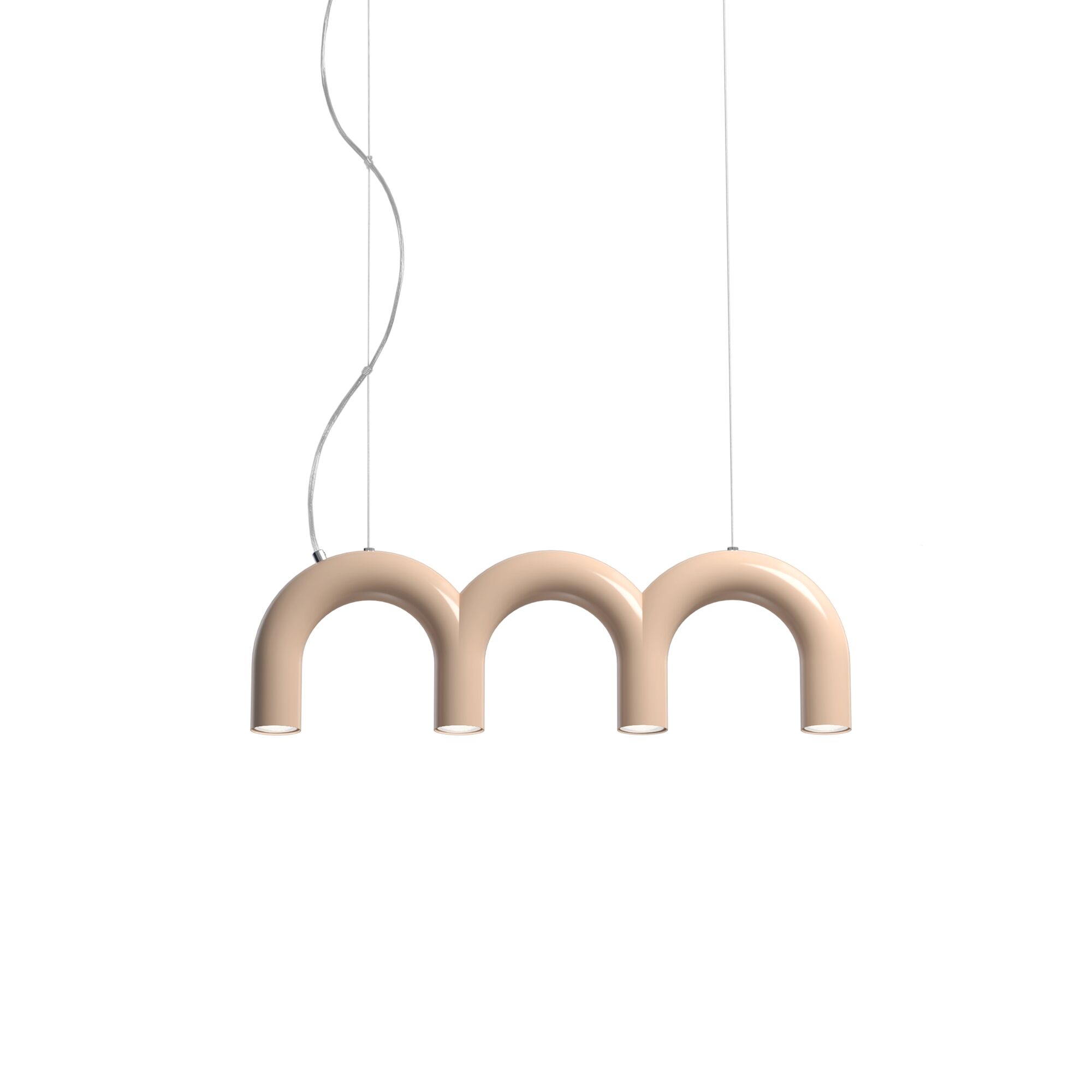 Arch Triplette Taklampa Naken