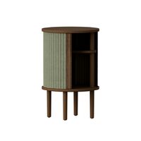 Audacious Sidebord Mørk Eik/morgenenger