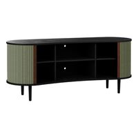 Audacious Sideboard Schwarz Eiche/Morning Meadows