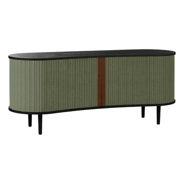 Audacious Sideboard Schwarz Eiche/Morning Meadows