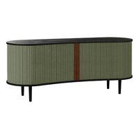 Audacious Sideboard Schwarz Eiche/Morning Meadows