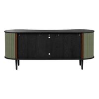 Audacious Sideboard Schwarz Eiche/Morning Meadows