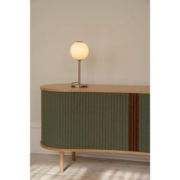 Audacious Sideboard Schwarz Eiche/Morning Meadows