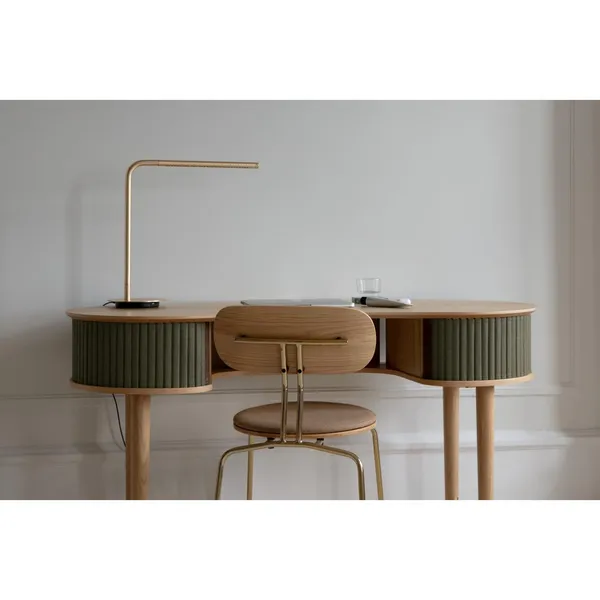 Audacious Skrivebord Eik/morgenenger