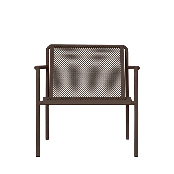 Dapple Outdoor Armchair With Armrests Dark Chocolate