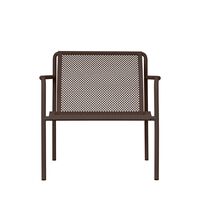 Dapple Outdoor Armchair With Armrests Dark Chocolate