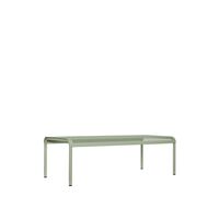 Tavolo da Giardino Basso Dapple di 114x57 Verde Tè