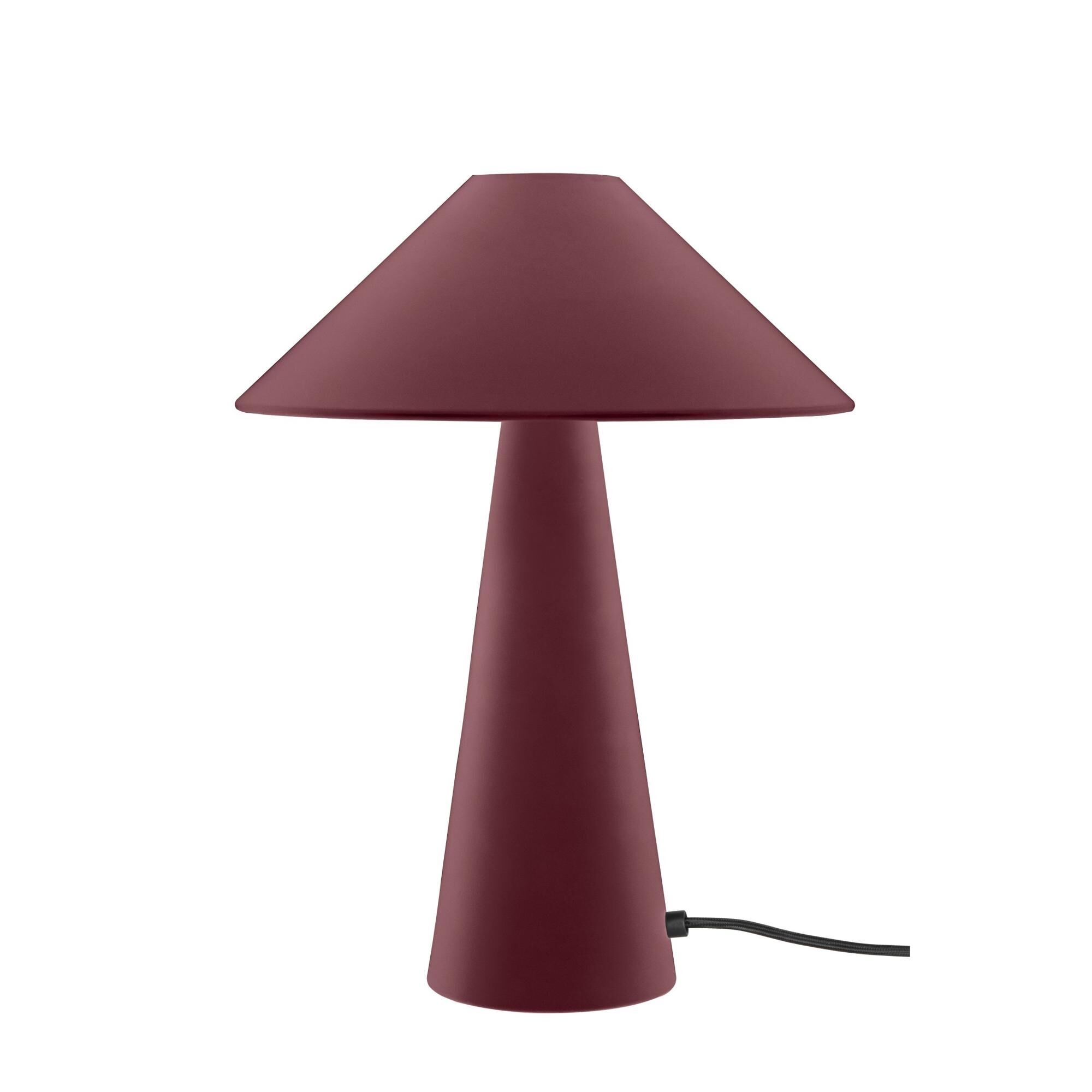 Cannes Bordslampa Burgundy