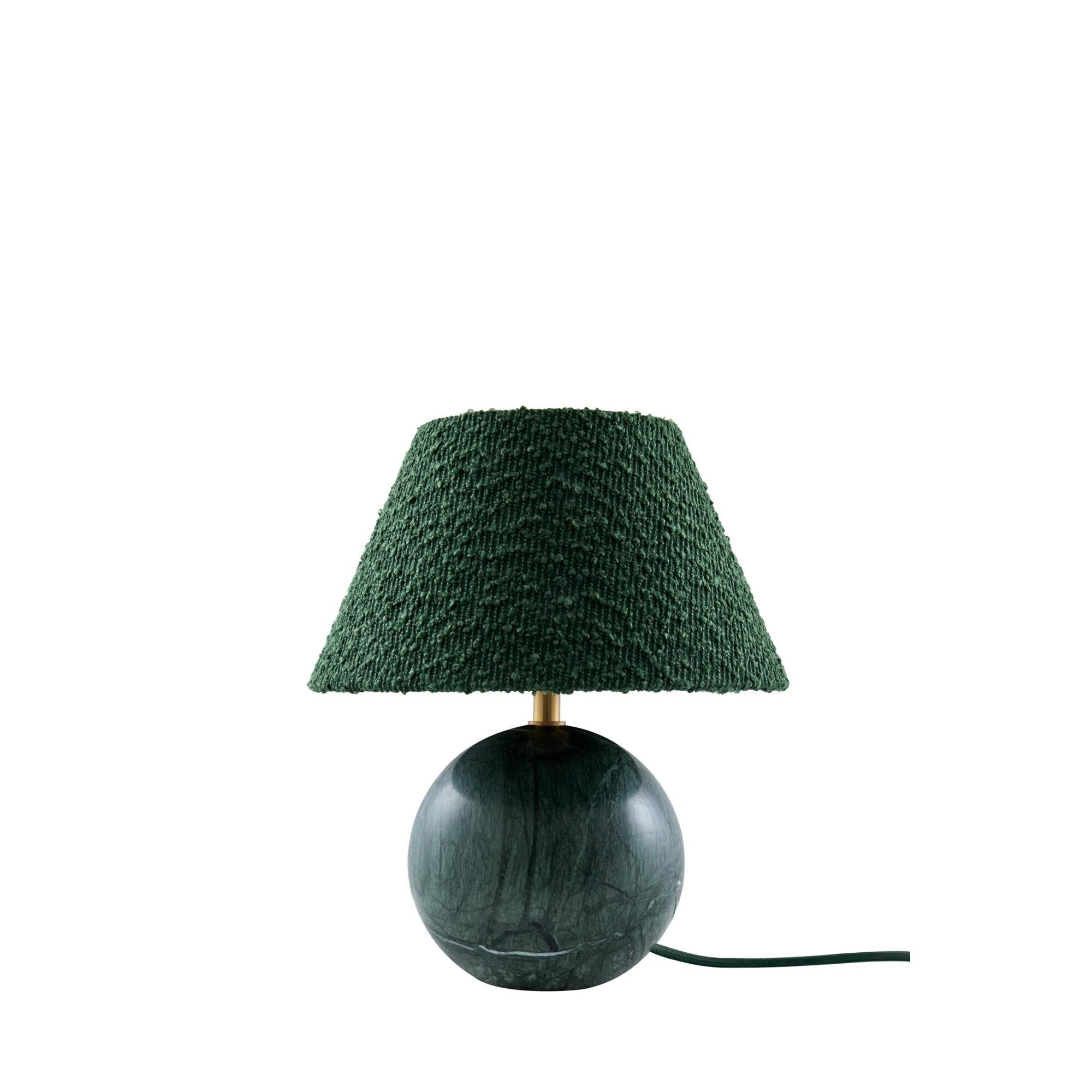 Castello Bordslampa 24 M&ouml;rkgr&ouml;n Marmor