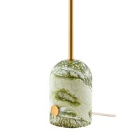 Gino Tischlampe 20 Hellgrüner Marmor