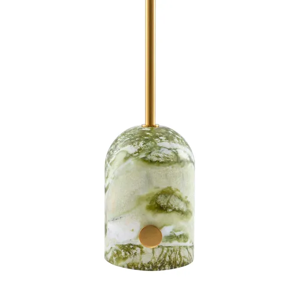 Gino Tischlampe 20 Hellgrüner Marmor