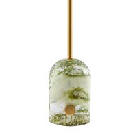 Gino Tischlampe 20 Hellgrüner Marmor