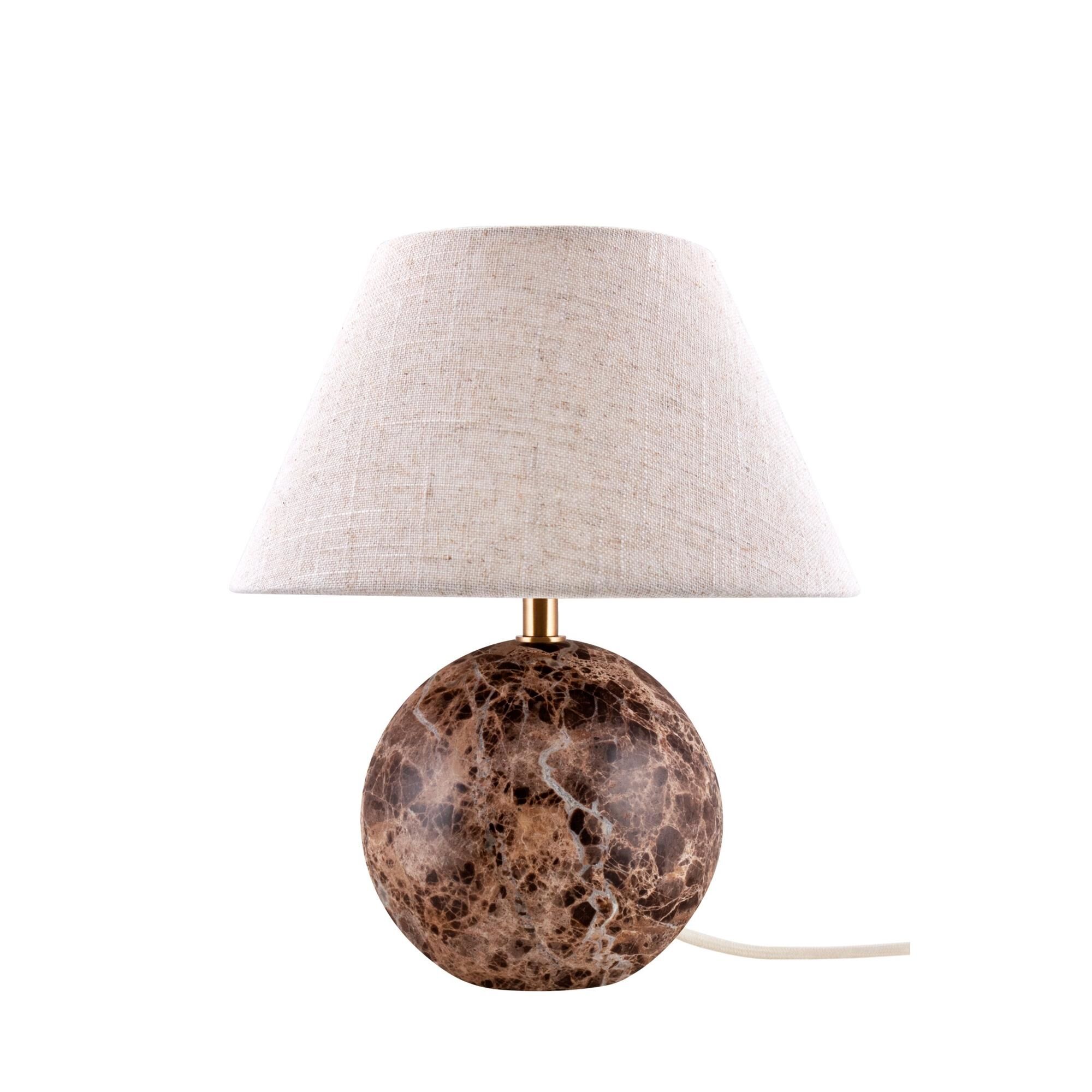 Castello Bordslampa 35 Brun Marmor