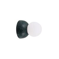 Torrano Wall/ Ceiling Light 13 Dark Green Marble