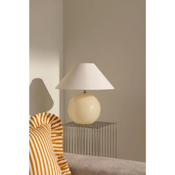 Iris Table Lamp 45 Cream