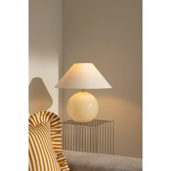 Iris Table Lamp 45 Cream