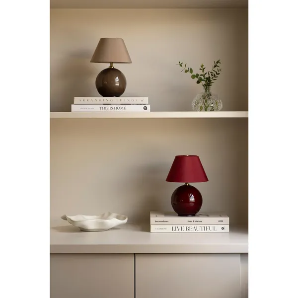 Iris Tragbare Lampe 16 Mokka