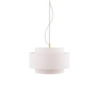 Noah Hanglamp 50 Bouclé Wit