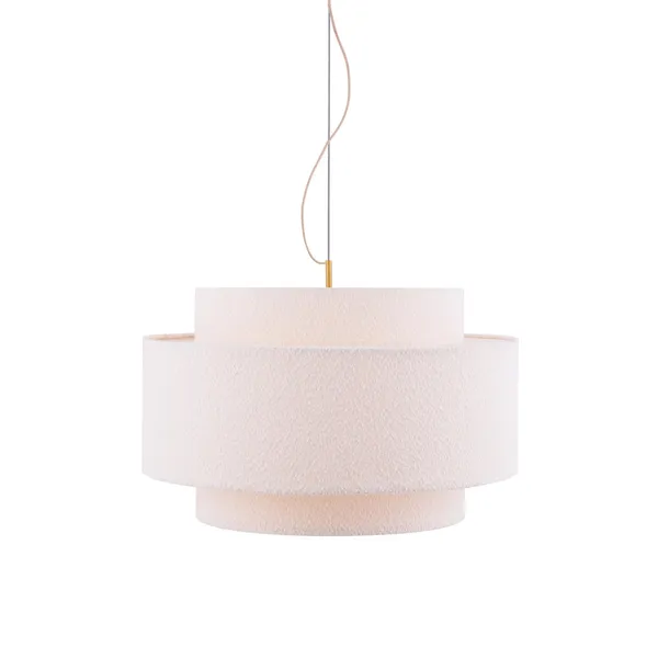 Noah Hanglamp 70 Bouclé Wit
