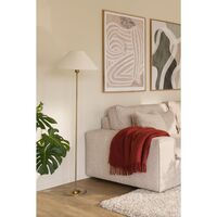 Iris Lampenkap 45 Crème Wit