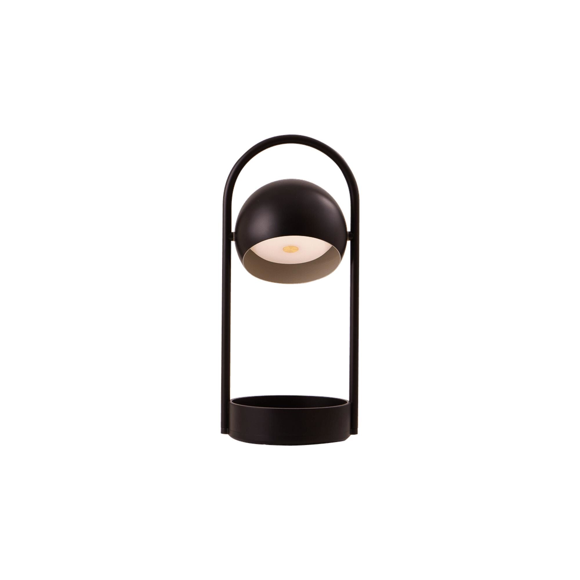 Lampe à Poser Portable Ball Noir