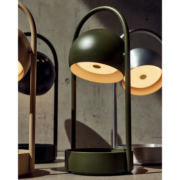 Ball Portable Table Lamp Black
