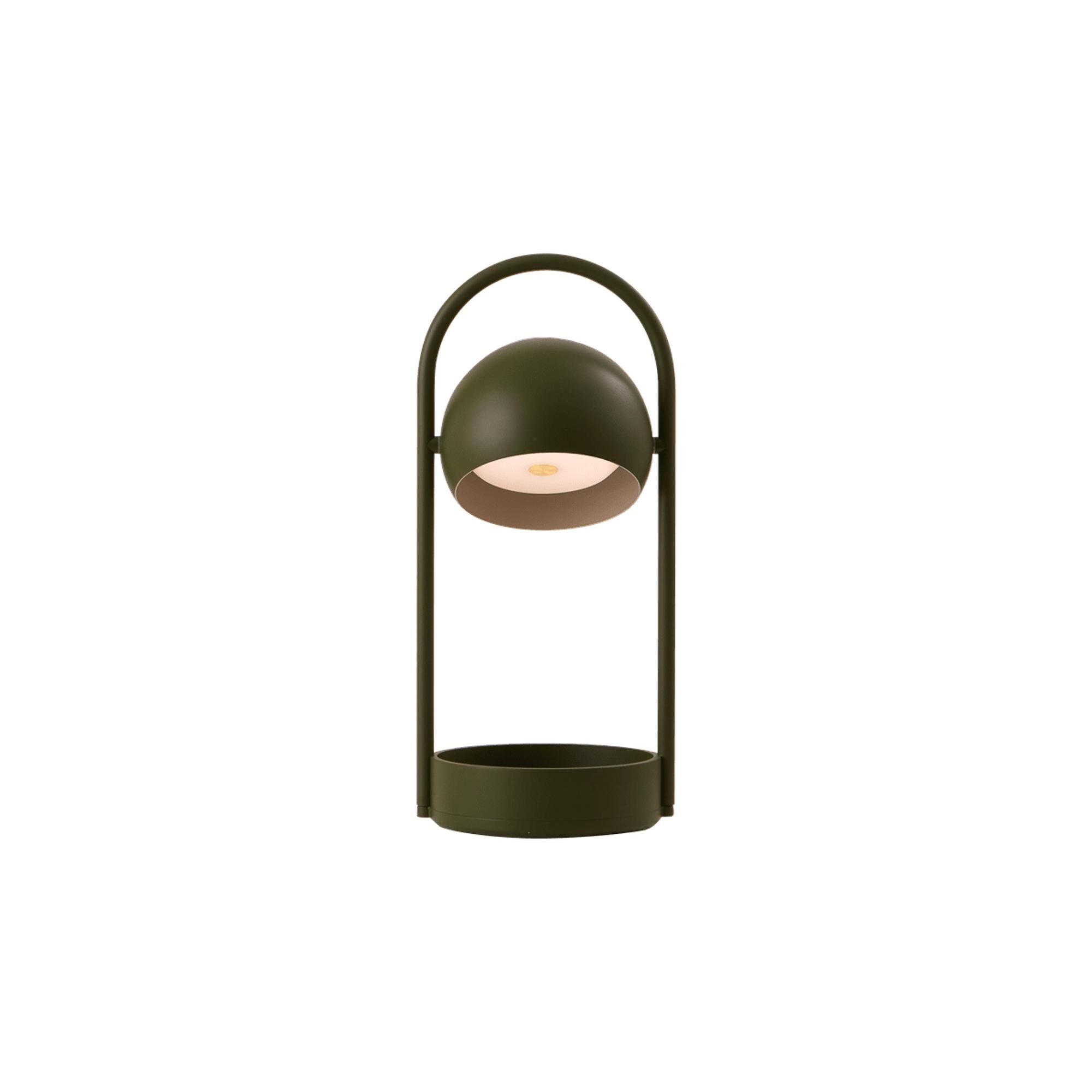 Lampe à Poser Portable Ball Vert Olive
