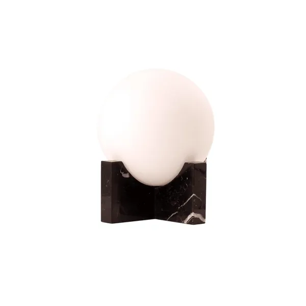 Hito Væg/BordLampe Sort/Hvid